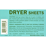 Mrs. Meyer'S Dryer Sheets - Basil - 80 Sheets