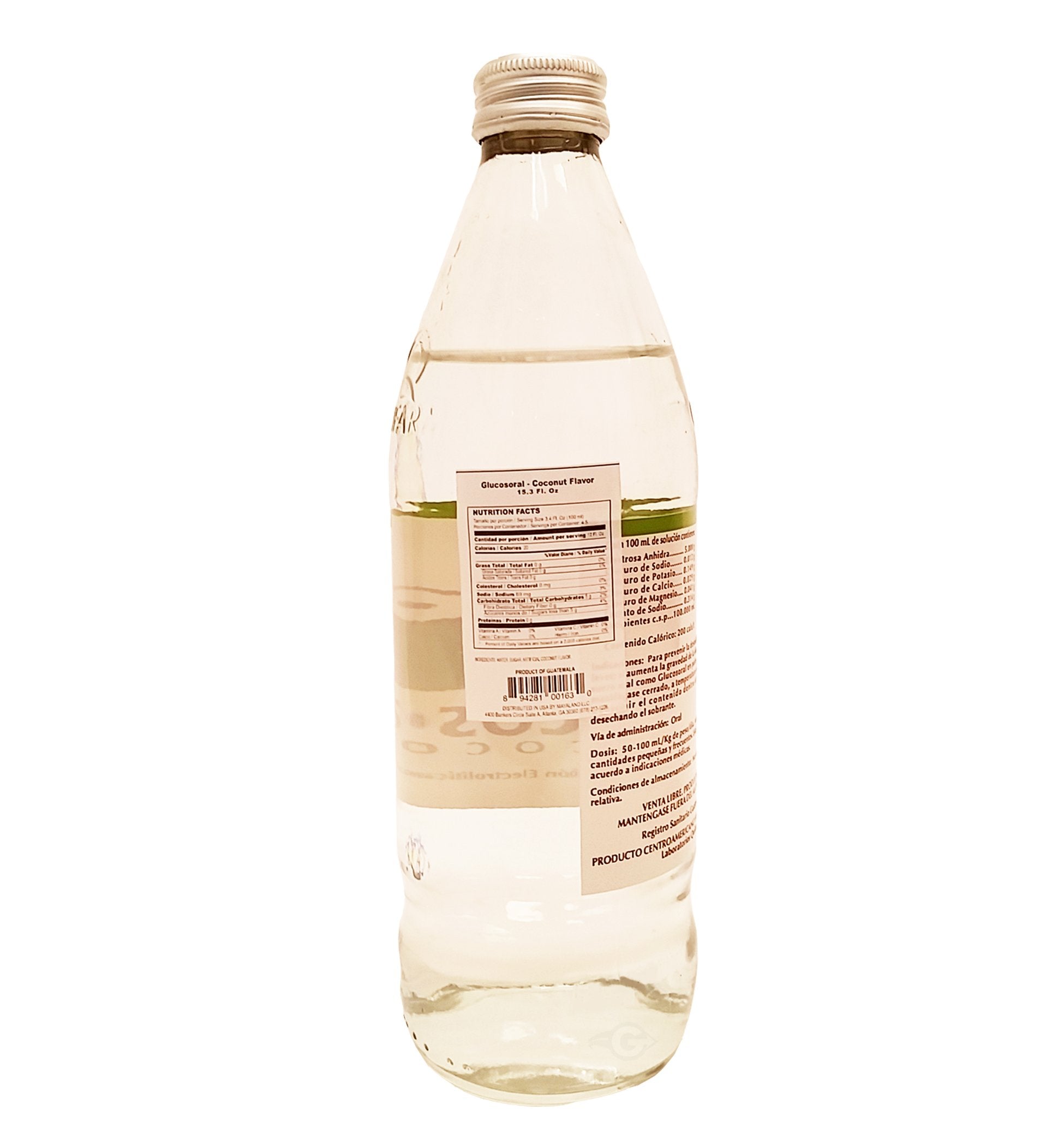 Glucosoral Coconut Energy Drink 12 oz - Coco
