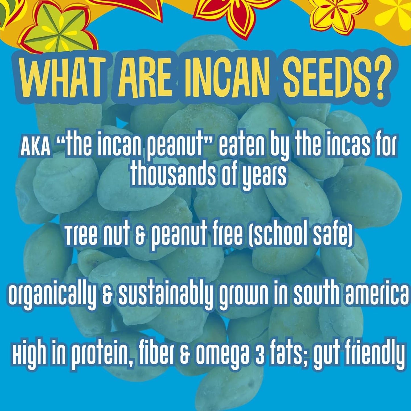 Brass Roots Organic Incan Protein Seeds - 10 oz - Spicy Bundle, High Protein, School Safe, Nut Free, High Omega 3, Supports Gut Health, Good Source