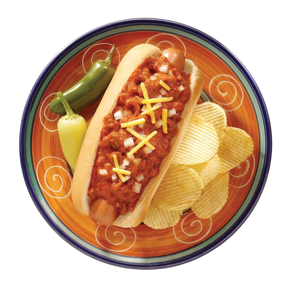 Vanee Chili Hot Dog Sauce - 110 oz. can, 6 per case