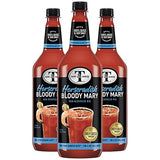 Mr & Mrs T Horseradish Bloody Mary Mix, 1L Bottle, - Premium Cocktail Mixer for Bloody Marys, Ready to Use
