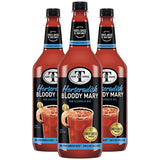 Mr & Mrs T Horseradish Bloody Mary Mix, 1L Bottle, - Premium Cocktail Mixer for Bloody Marys, Ready to Use
