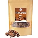 52USA Star Anise, 16 Ounce (Pack of 1), NON-GMO Verified Chinese Star Anise Whole, Dried Star Anise Pods for Tea and baking
