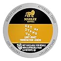 Marley Coffee,Get Up, Stand Up, Single Serve RealCup Organic Light Roast for Keurig K-Cup Brewers, 96 Count
