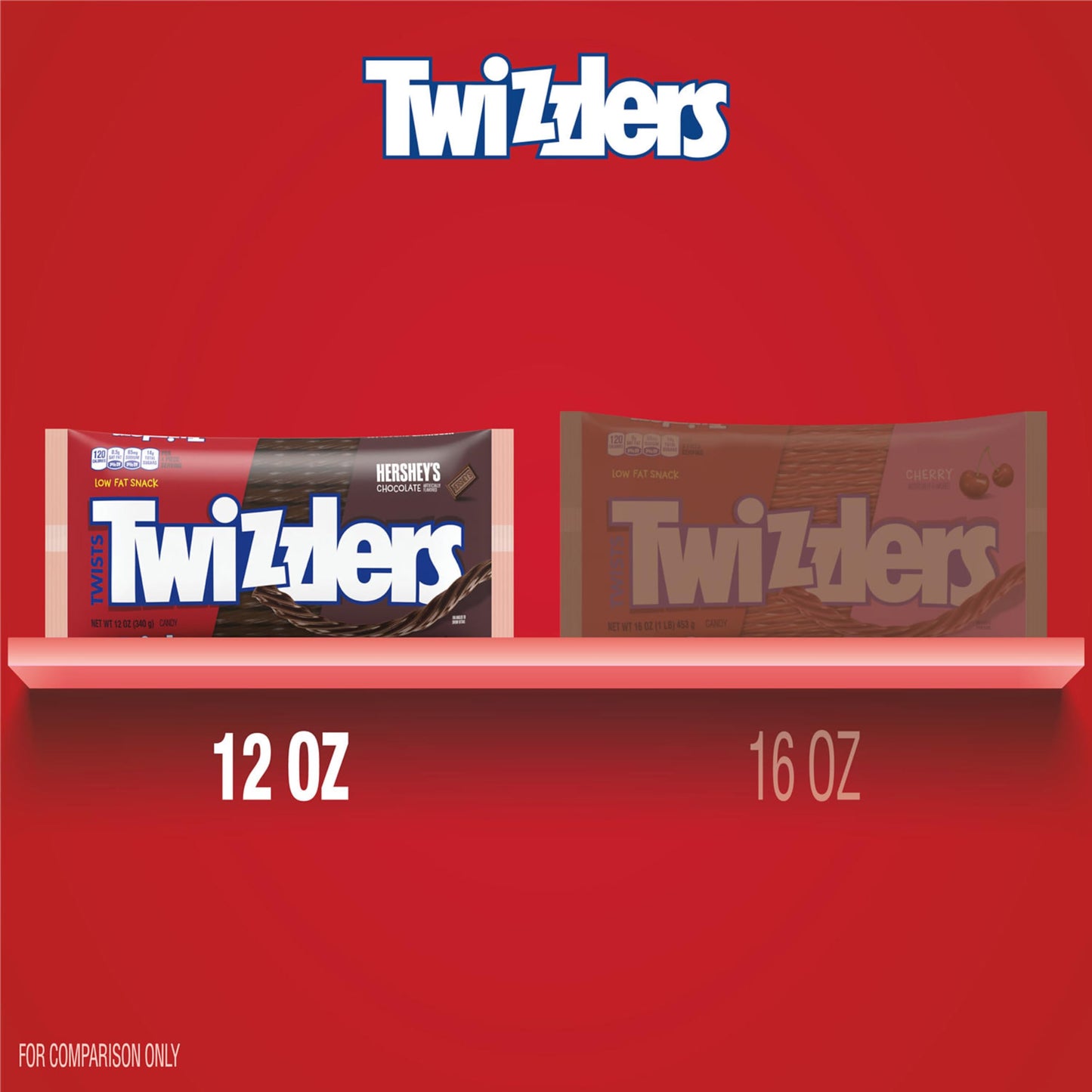 TWIZZLERS Twists, Chocolate Flavor (12-Ounce Bag)