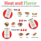 Naija Grille Seasoning - Hot - All Purpose Spice Mix for Chicken, Beef, Fish, Vegetables, and More - Elevate Flavor with Seasoning for Cooking