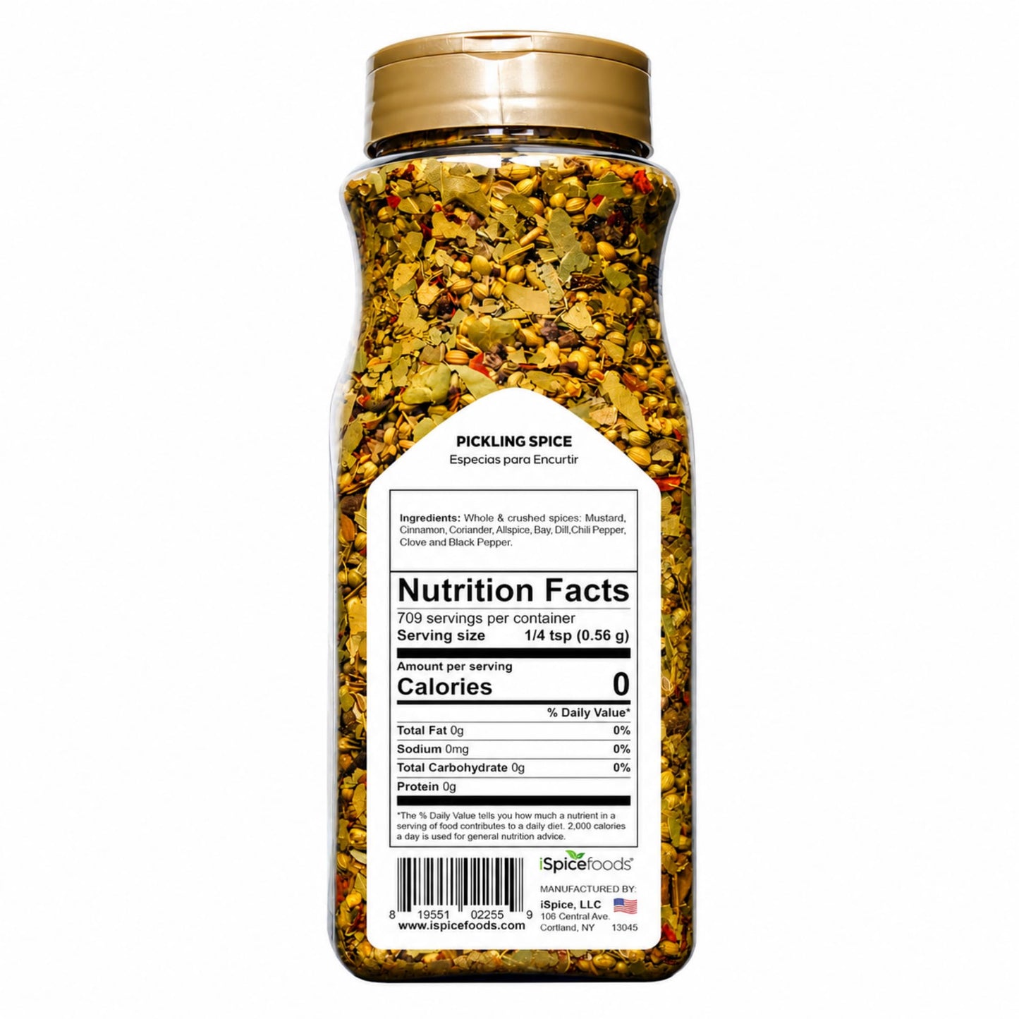 iSpice TANGY PICKLING SPICE | Pickling Seasoning | Kitchen Essential Spice & Seasoning (14 OZ)