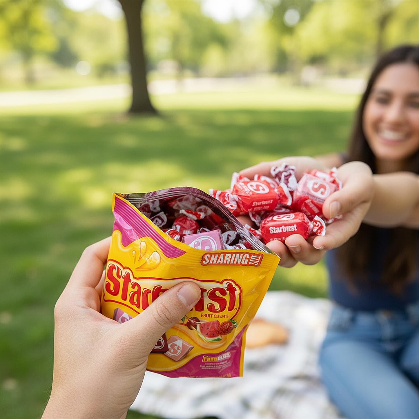 Starburst FaveREDs Sharing Size Candies (1 Pack) - Perfect Party Favors for Holiday Events