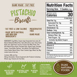DIJAS Natural Foods, Individually Wrapped Fat Free Biscotti Cookies, All Natural Preservative Free Ingredients, Delicious Low Calorie Snack (12 oz