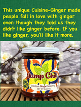 Jump Chili Cuisine - Ginger (8 oz/235g), more than Chili Oil with layers of flavors, Vegan friendly, Gluten-free, proudly included in the look book