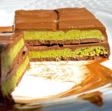 Dubai Chocolate Bar - (Pack of 2) Milk Chocolate With Pistachio - 93g /3.2 oz