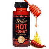 Mike's Hot Honey, Extra Hot, America's #1 Brand of Hot Honey, Spicy Honey Infused with Chili Peppers, Sweet Heat, Perfect for Hot Sauce Lovers (10oz