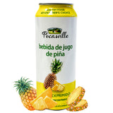 Pocasville Fruit Juices, Squeezed not form Concentrate, 16.5 Fluid Ounce Can (Pineapple, 6)