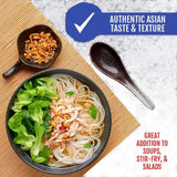 Best of Thailand Rice Noodle Sticks | Great for Traditional Thai, Vietnamese, Chinese, Japanese Stir Fry & Soups | Non-GMO, Gluten-Free, Kosher