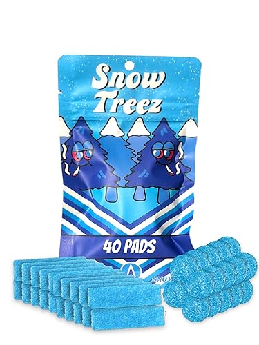 SnowTree - BoroBuddy Replacement Pads (Pack of 40) - 20 Circular Scrubbing Sponge Pads and 20 Rectangular Pads to Fit into Your BoroBuddy Magnetic