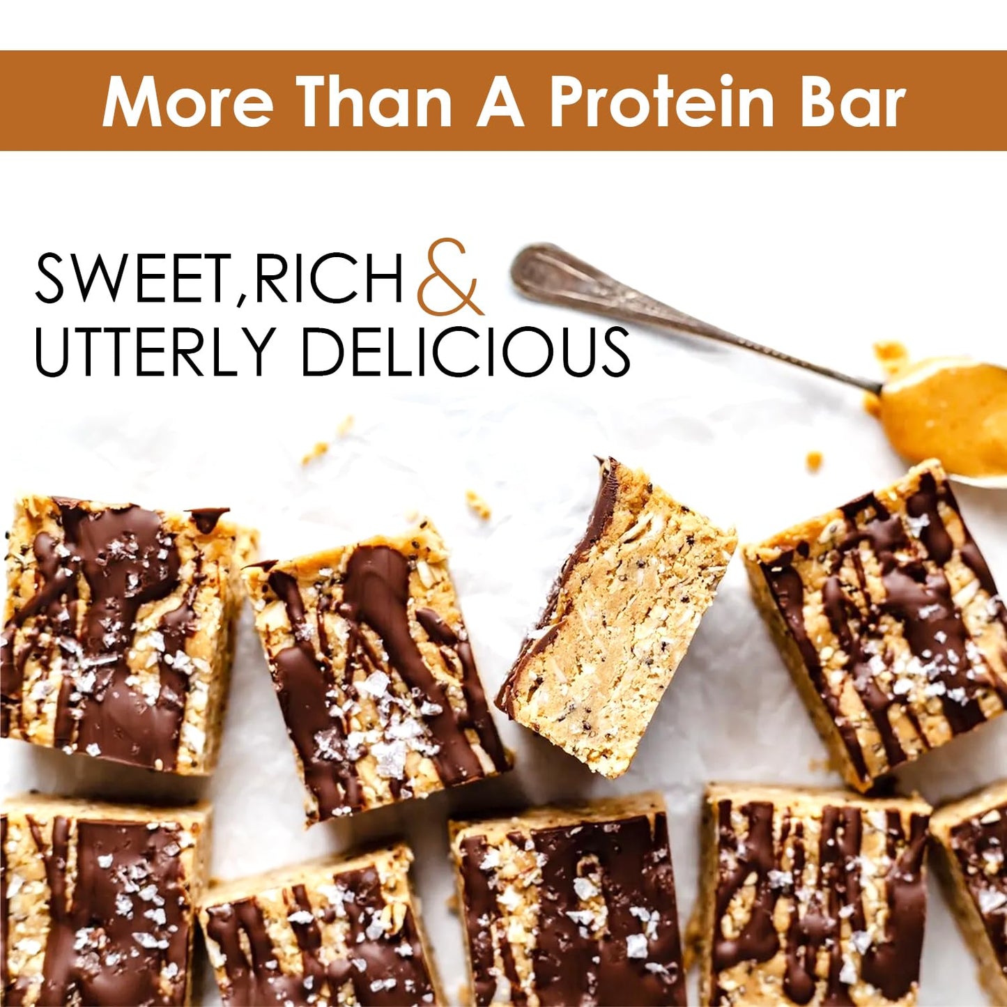 High Protein Nutrition Bar - Low-Carb, 15g Protein, Low Sugar, High Fiber, Low Calorie, Meal Replacement Bar (Shortbread Cookie, 1 Box - 7 Count)