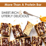 High Protein Nutrition Bar - Low-Carb, 15g Protein, Low Sugar, High Fiber, Low Calorie, Meal Replacement Bar (Shortbread Cookie, 1 Box - 7 Count)