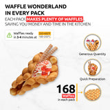 OldSoul Baking Mix | Dough Mix | Bubble Waffle Batter Mix | Vanilla Flavor | 30 Lbs | 168 Big Waffles
