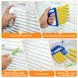 8PCS Window Blind Cleaner Duster Tool, 7-Finger Microfiber Blind Duster, Removable and Washable,Cleaning Tools for Window Shutters & Air Vent
