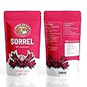 Angel Brand Sorrel leaves 1 Lbs Pouch - Discover Rich Flavor and Aroma of Healthful Delights with Hibiscus Flowers leaf, Crafting Flavorful