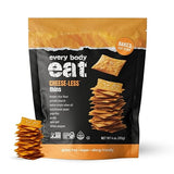 Every Body Eat Snack Cracker Thins, Cheese-Less - Gluten Free, Vegan, Dairy Free, and Seed Oil Free, 4oz