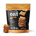 Every Body Eat Snack Cracker Thins, Cheese-Less - Gluten Free, Vegan, Dairy Free, and Seed Oil Free, 4oz