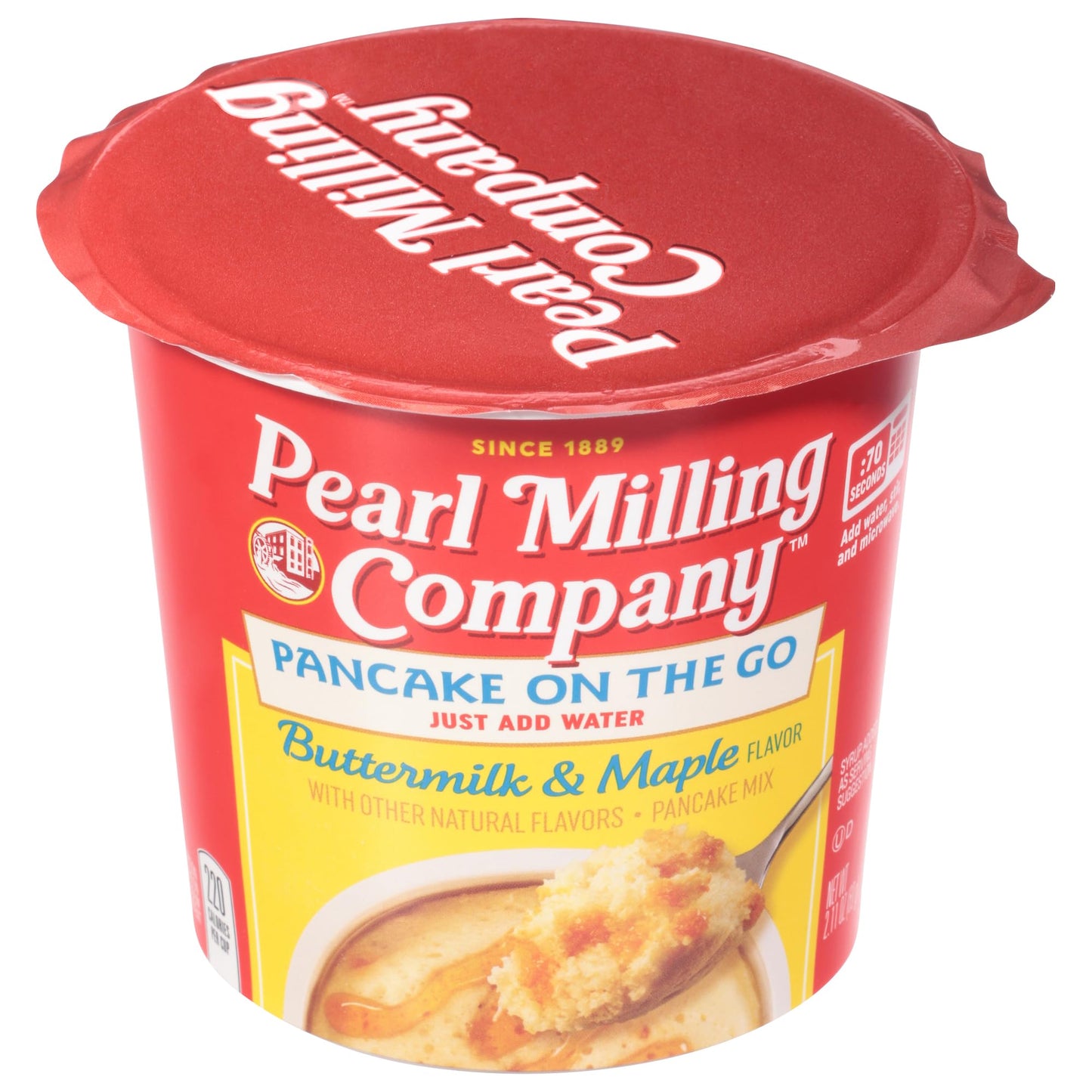 Pearl Milling Company, Pancake Mix Buttermilk & Maple Flavor Pancake on the Go, 2.11 Ounce