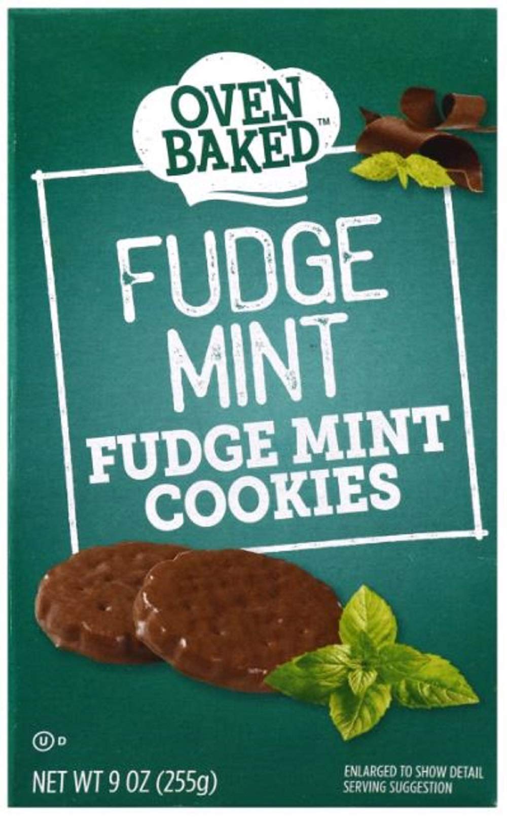 Oven Baked Fudge Mint Cookies, 4 Boxes (Total 36 oz)