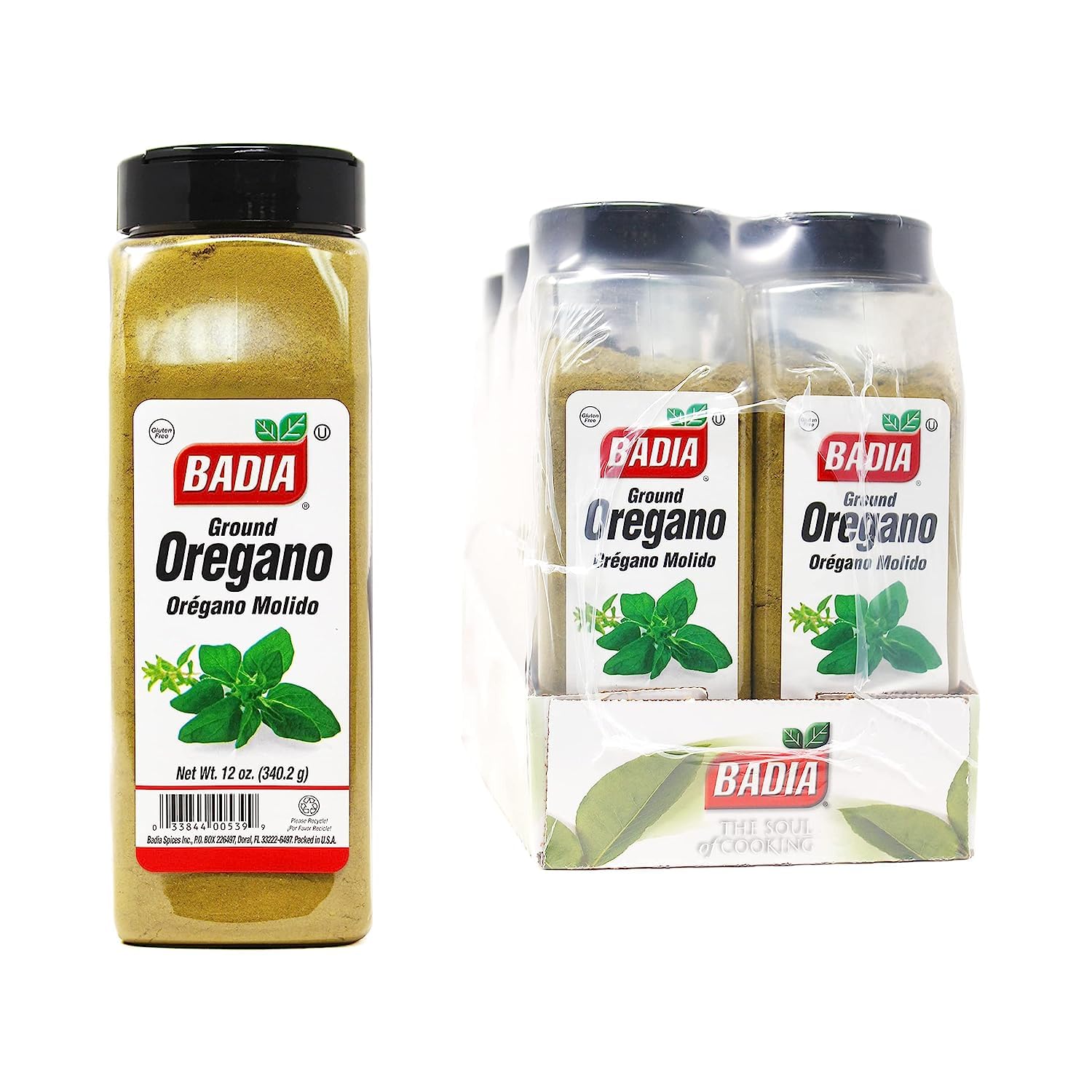 Badia Oregano Ground, 12 Ounce (Pack of 6)