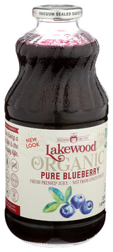 Lakewood Juice Blueberry Organic, 32 oz