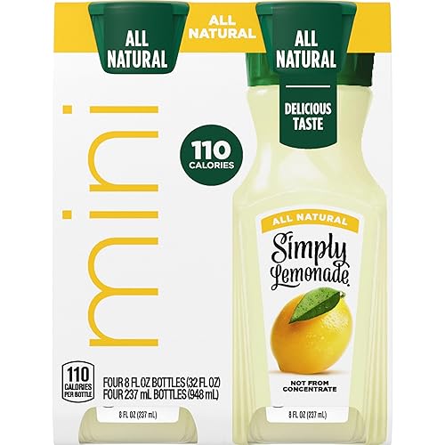 Simply Mini Lemonade 4pk, 8 FZ