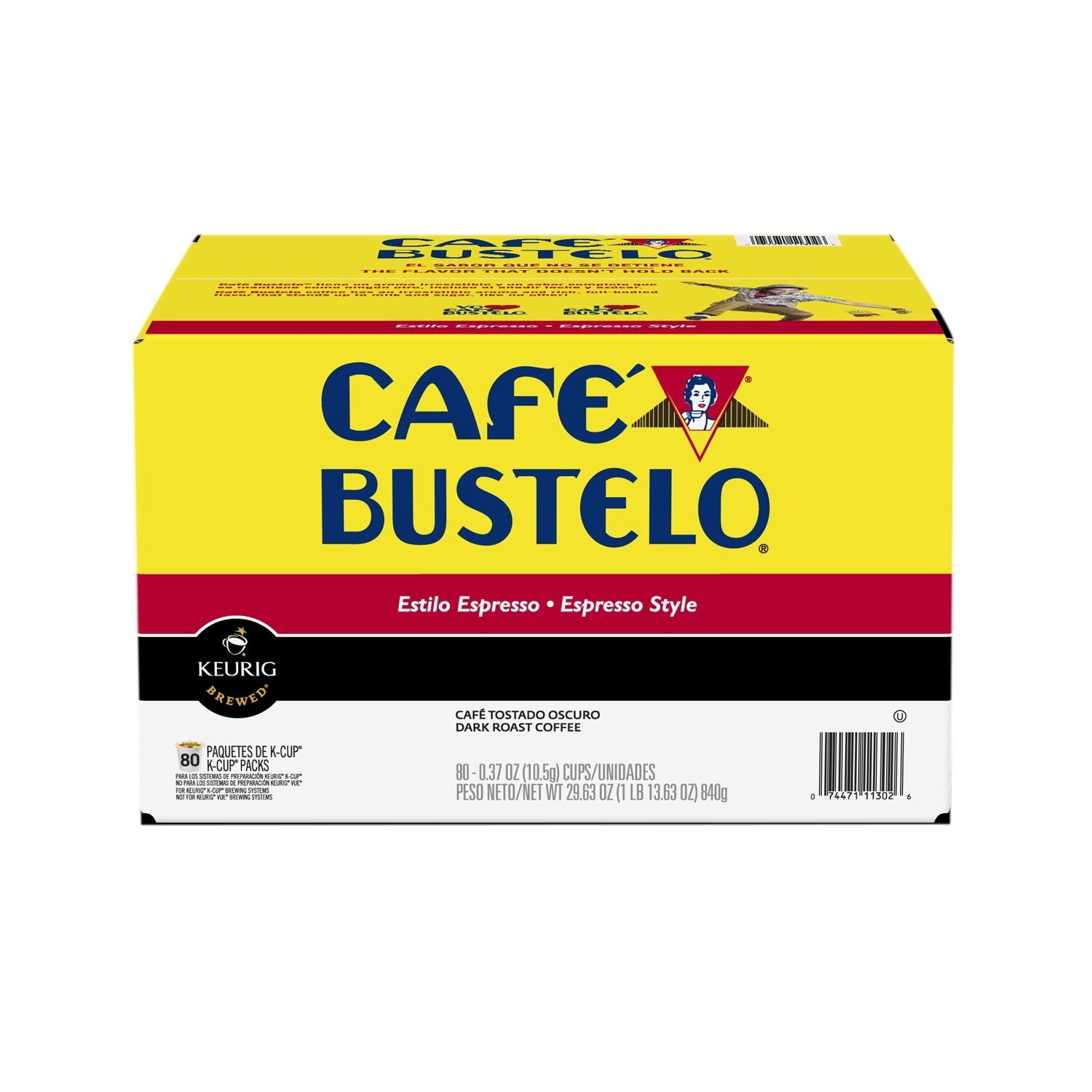 Café Bustelo Espresso Style (80 K-Cups) (pack of 2)