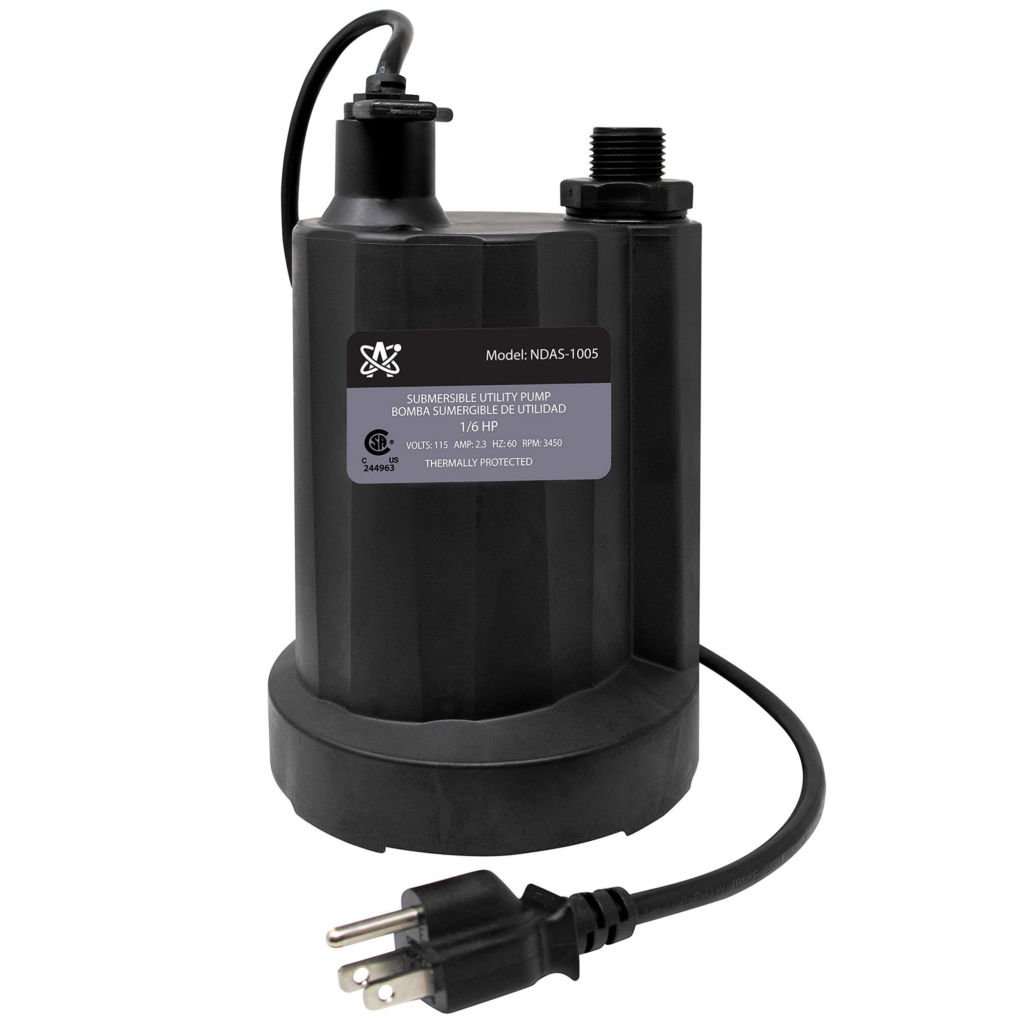 Allied Science Tankless Water Heater Flush Kit with Quart Liquid Descaling Solution and 1/6HP Extra Strength Pump