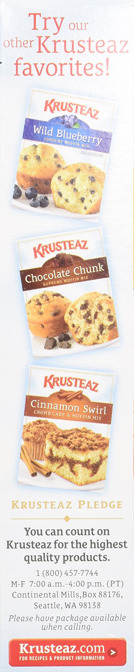 Krusteaz, Banana Nut Muffin Mix, 17.1oz Box (Pack 3)