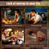 Kidney Tea Formula Ginseng Six Treasures Tea, Traditional Chinese Herbal Teas, Natural Kidney Cleanse Detox Teas for Women & Men, 6 Precious