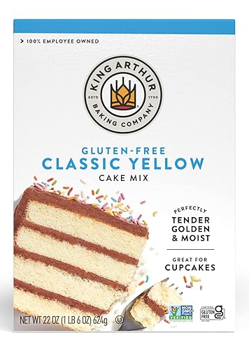 King Arthur, Mix Cake Yellow Gluten Free, 22 Ounce