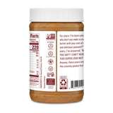 Justin's Crunchy Classic Peanut Butter 16oz. Jar, Gluten Free, Non-GMO, Responsibly Sourced