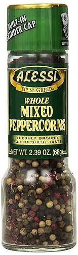 Alessi Mixed Peppercorn Grinder, 2.39-Ounce (Pack of 6)