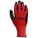 General Purpose Nitrile Coated 10 Pairs,Red