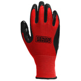 General Purpose Nitrile Coated 10 Pairs,Red