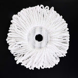 3 Pack Mop Replacement Heads for CLEANHOME Spin Mop, Microfiber Spin Mop Refills Round Shape