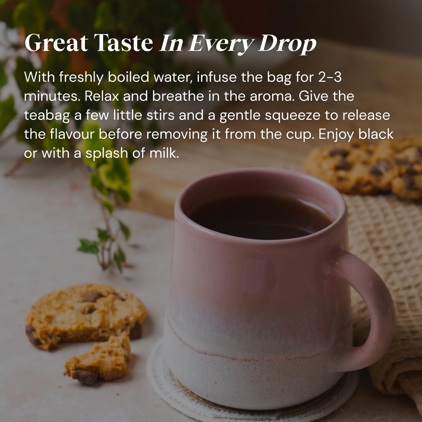 Twinings Lady Grey Tea | Bright & Refreshing Black Tea with Zesty Orange | 40 Biodegradable Tea Bags