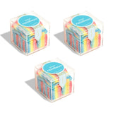 Sugarfina Sour Rainbows Small Candy Cube, Gummies, 3.2 oz, 3 Count