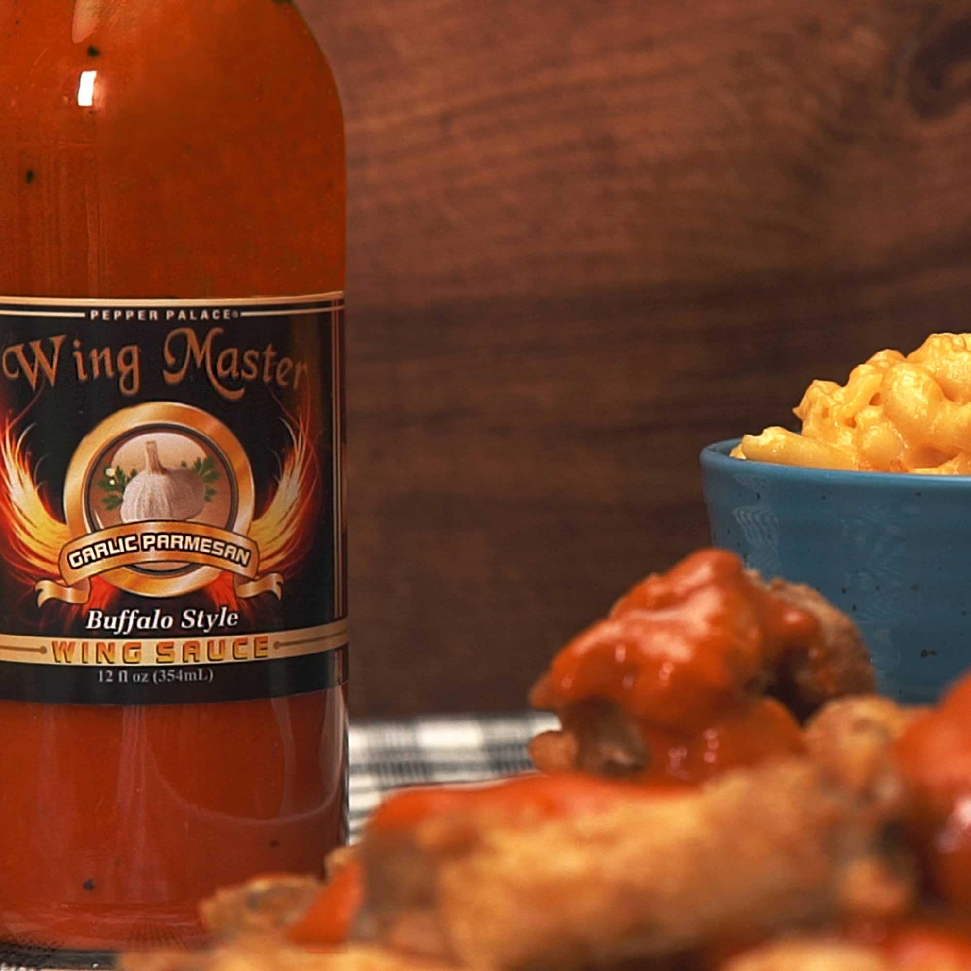 Pepper Palace Wing Master Garlic Parmesan Wing Sauce