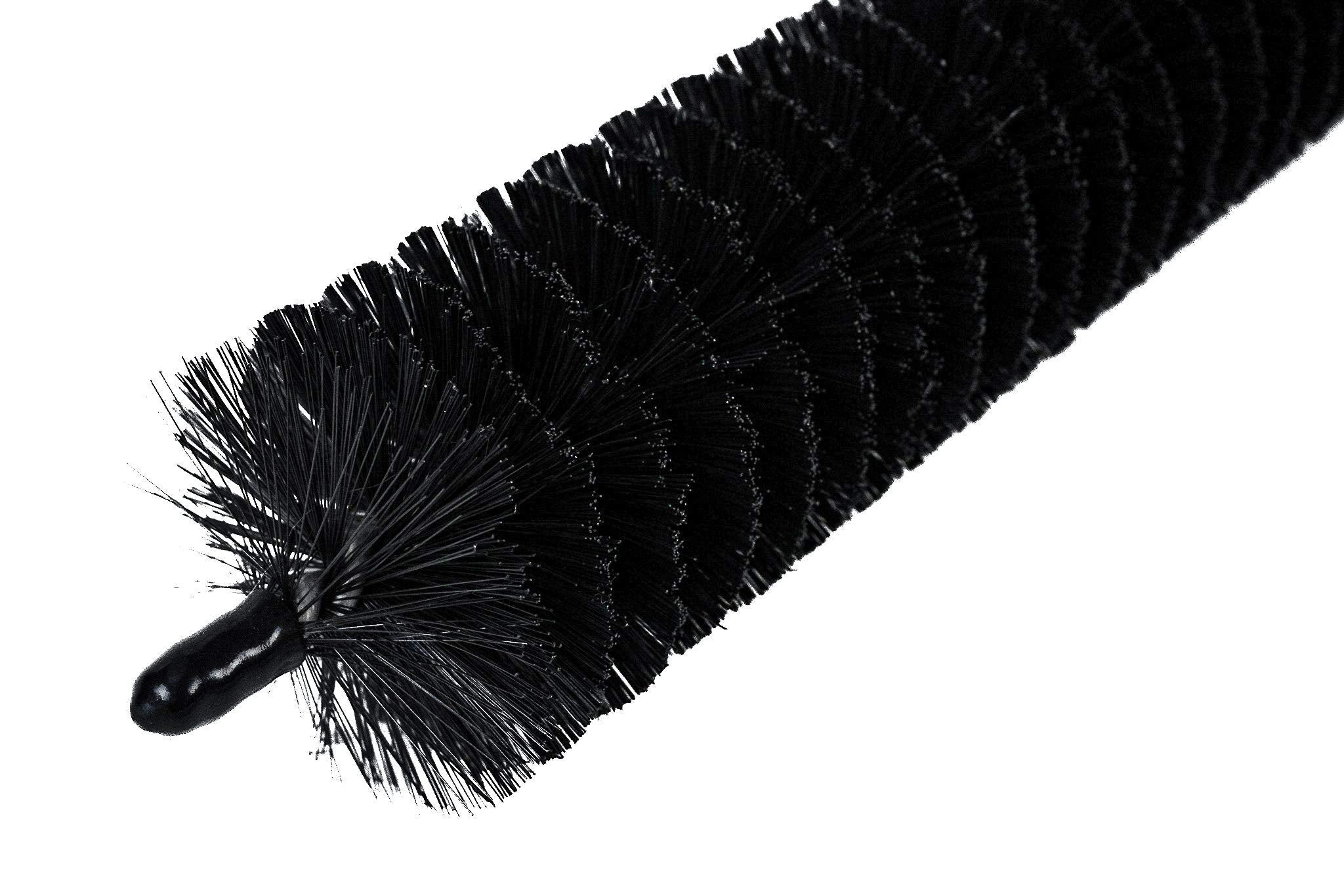 25 Inch (64cm) Flexible Lint Remover Cleaning Coil Brush for Dryers, Radiators, Refrigerators, Baseboards, and Other Special tasks. Coil Grill Brush