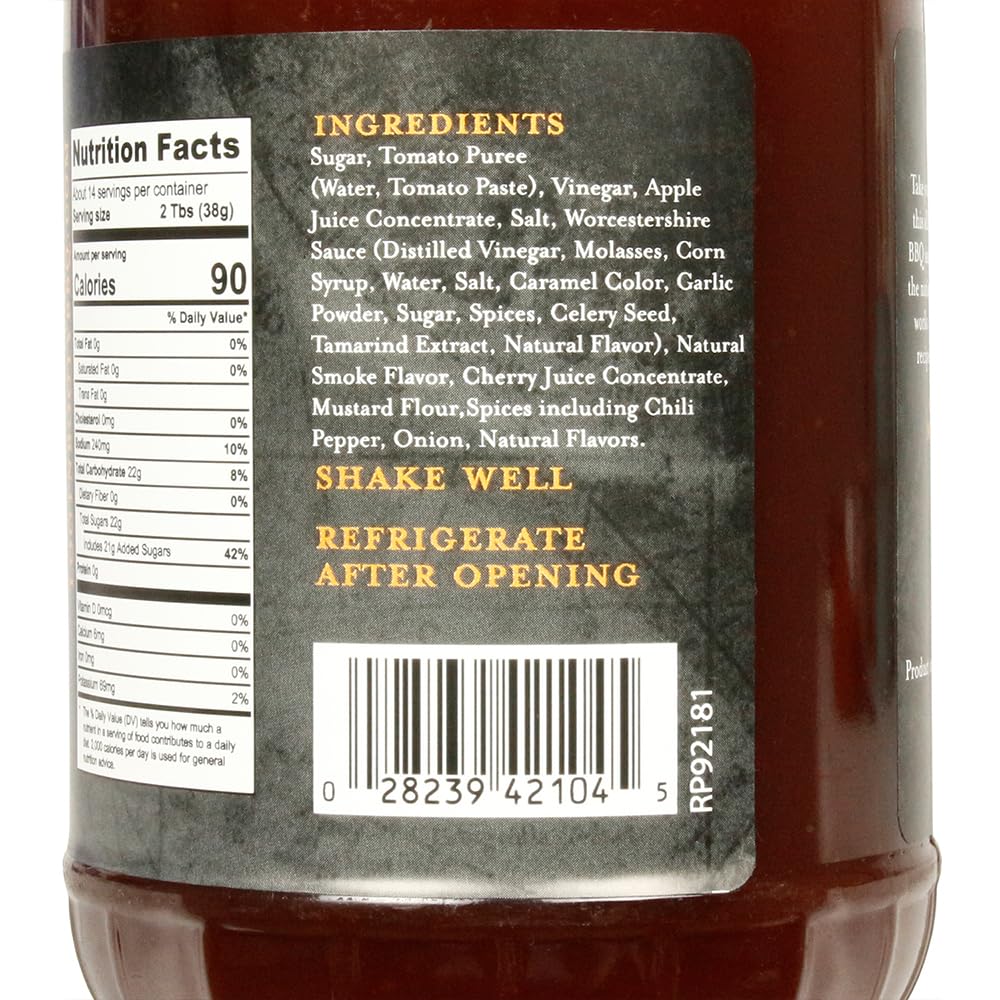 Loot N' Booty Apple Cherry BBQ Sauce