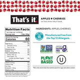 That's it. Mini Fruit Bars (Variety 35 Pack) No Sugar Plant-Based, Vegan & Gluten Free, Breakfast Bar, Paleo, for Children, Non GMO, Fiber (7