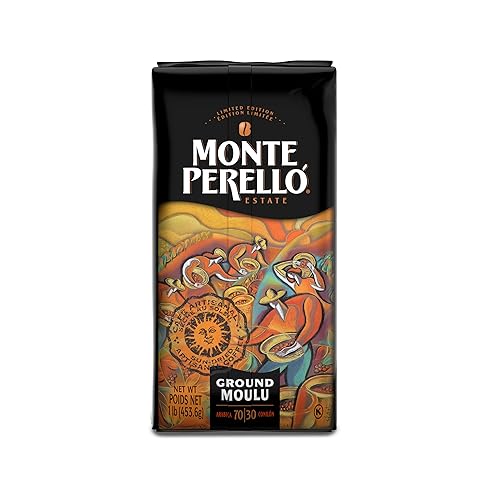 Monte Perelló, 16 oz Bag, Ground Coffee, Medium Roast - Product from the Dominican Republic (Pack of 1)