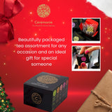 Ceremonie Tea Gourmet Variety Sampler Pack - Collection of 10 Assorted Single Serve Flavors - 20 Petite Mini Cubes with 2 Cubes of each Flavor - Ideal