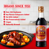 Pearl River Bridge Superior Dark Soy Sauce, Plastic Bottles, 16.9 oz